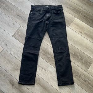 Black express slim jeans